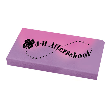 Promotional Mood Erasers Rectangle Imprinted