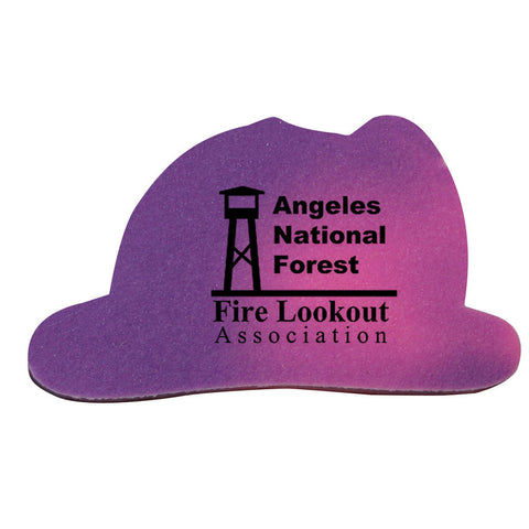 Branded Mood Die Cut Eraser- Fire Helmet Printed