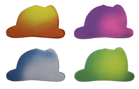 Branded Mood Die Cut Eraser- Fire Helmet Printed