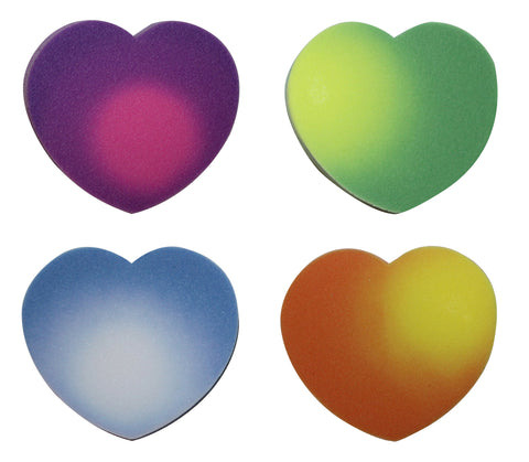 Promotional Mood Die Cut Eraser-Heart Printed