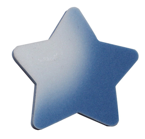 Personalized Mood Die Cut Eraser-Star Printed