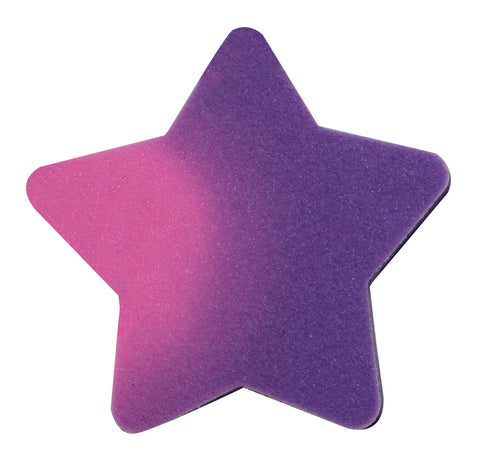 Personalized Mood Die Cut Eraser-Star Printed