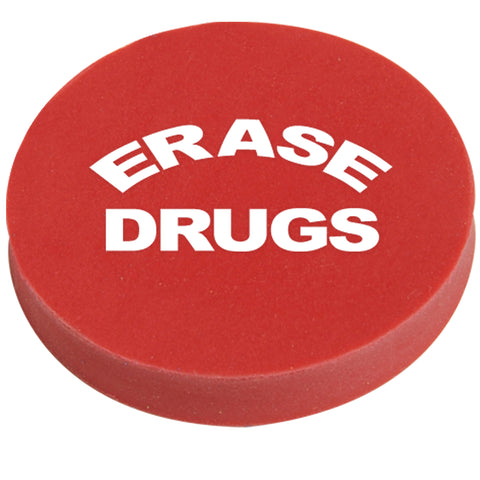 Personalized Round Eraser Printed