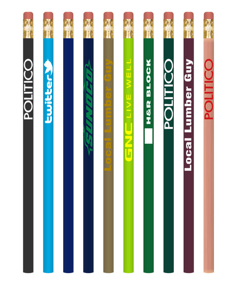 Custom High Quality Imported Round Pencils Union Printed