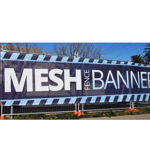 Printed Vinyl Mesh Laminated Banner