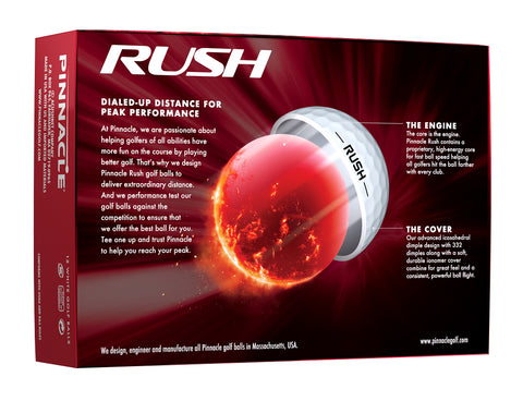 Personalized Pinnacle® Rush Golf Balls