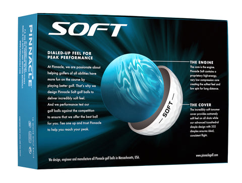 Personalized Pinnacle® Soft Golf Balls