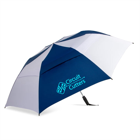 GoGo® by Shed Rain™ 58" Windjammer® RPET Vented Jumbo Auto Open Compact Umbrella