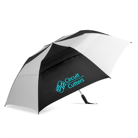 GoGo® by Shed Rain™ 58" Windjammer® RPET Vented Jumbo Auto Open Compact Umbrella