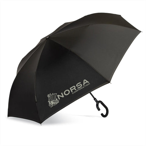 GoGo® by Shed Rain® 48" Arc RPET Reverse Closing Stick Umbrella