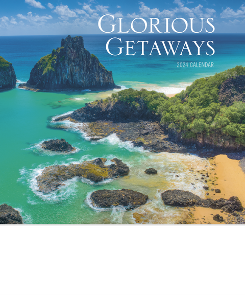 Personalized Glorious Getaways Mini Calendar Printed
