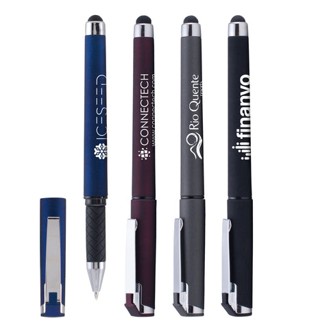 Promotional Islander Softy Classic Stylus Gel Pen Printed