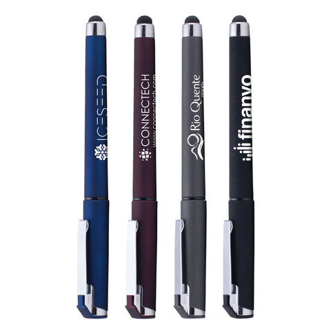Promotional Islander Softy Classic Stylus Gel Pen Printed