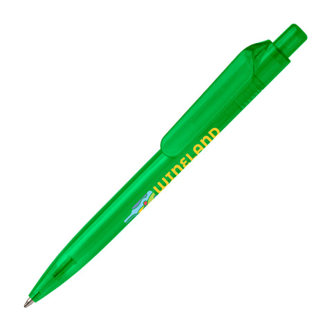 Aqua Click RPET Recycled Plastic Pen Printed in Full Color