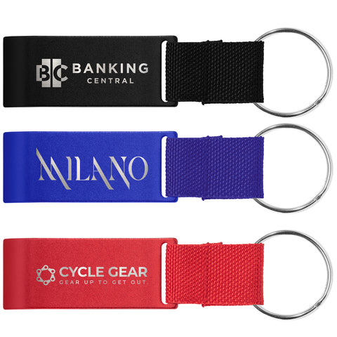 Personalized Metal Bottle Opener Keychain Printed