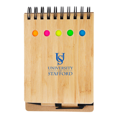 Promotional Ridgecrest 3-in-1 Bamboo Jotter w/Pen