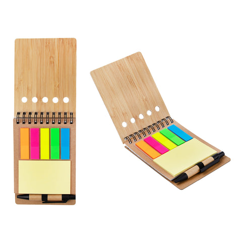 Promotional Ridgecrest 3-in-1 Bamboo Jotter w/Pen