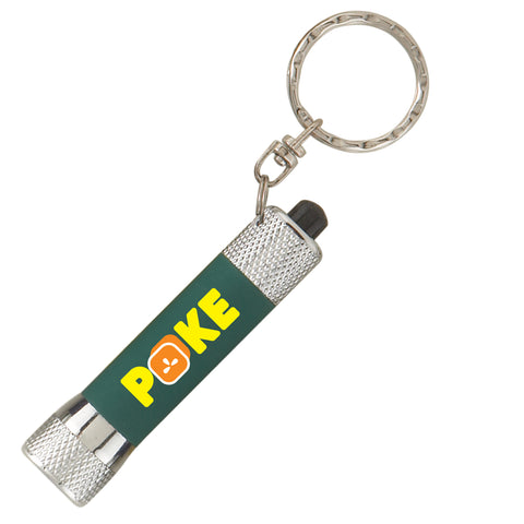Promotional Chroma Softy LED Flashlight Keyring Printed in Full Color