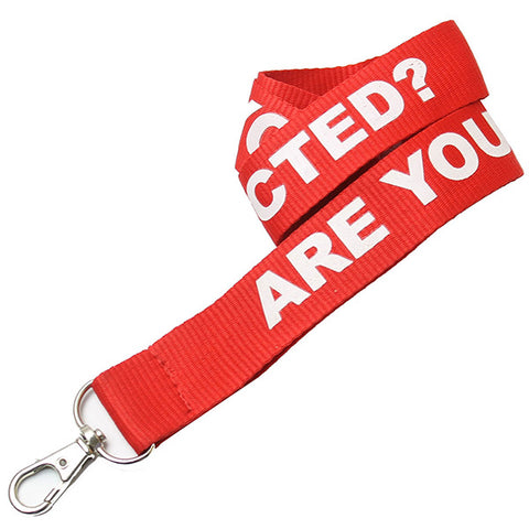 Custom Printed 1" High Quality Polyester Lanyards Printed with Your Logo / Message
