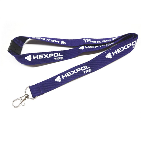 Promotional Recycled PET Lanyards Custom Imprint ID Badge Holder