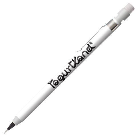 Personalized Mechanical Pencil with Clip Printed in Full Color
