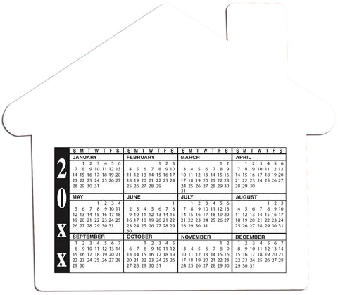 Promotional 20 Mil Calendar Magnet Customized in Full Color