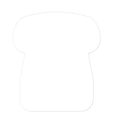 Personalized 20 Mil Medium Stock Shape Magnet