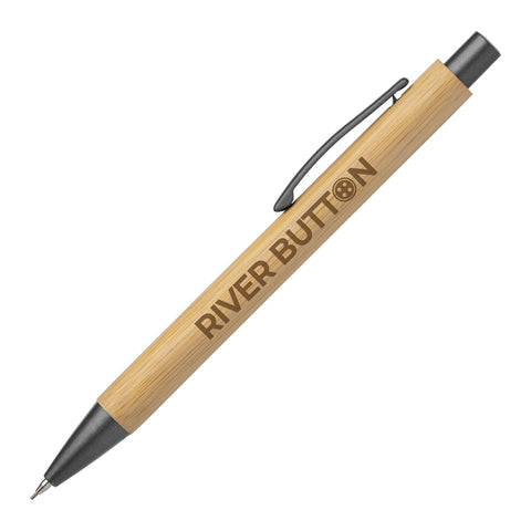 Promotional Bambowie Bamboo Mechanical Pencil Laser Engraved