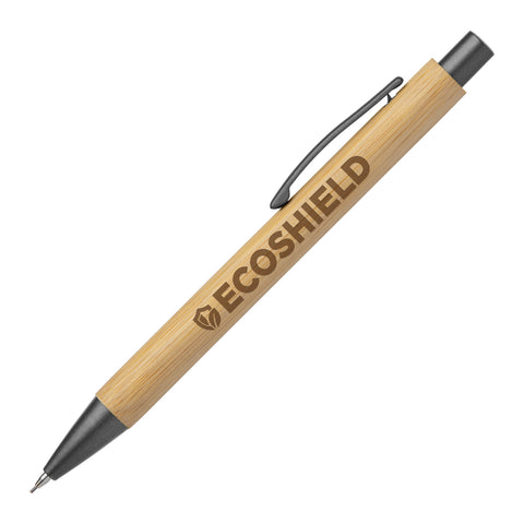Promotional Bambowie Bamboo Mechanical Pencil Laser Engraved