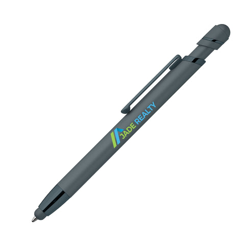 Atlantic Softy Monochrome Metallic Stylus Pen Printed in Full Color