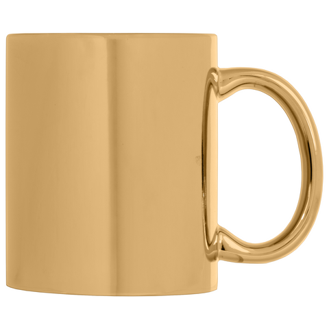 Personalized Deco 11 oz. Metallic Ceramic Mug Printed