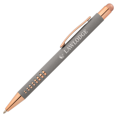 Personalized Bowie Rose Gold Stylus Pen