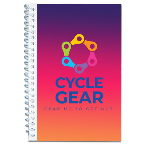 Logoed SimpliColor 4" x 6" Notebook