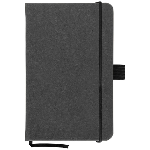 Branded Carson 3.5" x 5.5" Recycled PU Leather Notebook