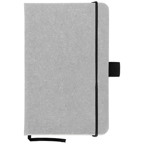 Branded Carson 3.5" x 5.5" Recycled PU Leather Notebook