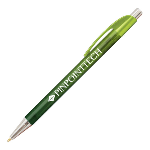 Personalized Sleek Elite Slim Ombre Click Pen Printed