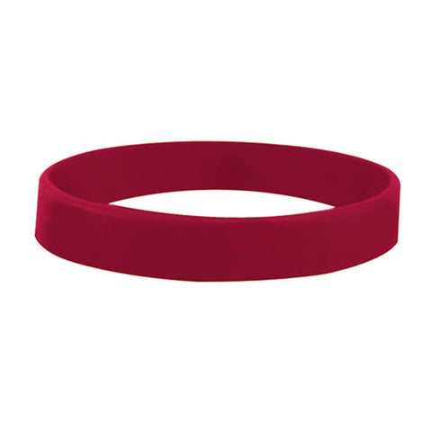 Personalized 1/2" Embossed Silicone Wristbands