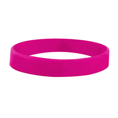 Personalized 1/2" Embossed Silicone Wristbands