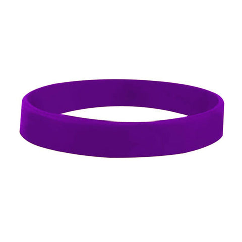 Personalized 1/2" Embossed Silicone Wristbands