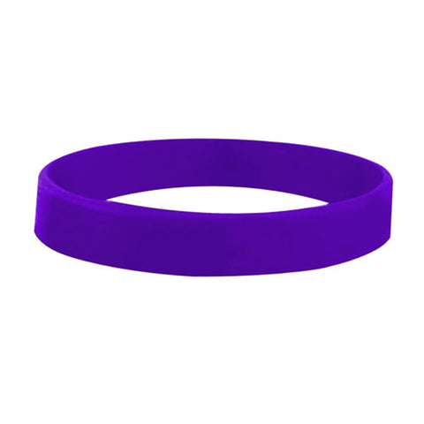 Personalized 1/2" Embossed Silicone Wristbands