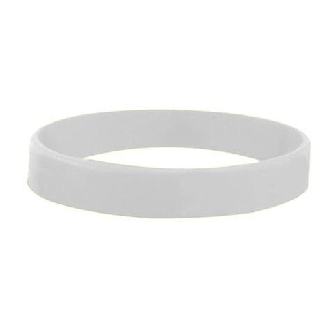 Personalized 1/2" Embossed Silicone Wristbands