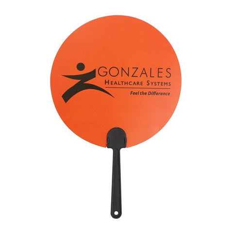 Personalized Plastic Hand Fan Printed with Your Logo