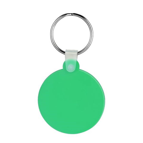 Custom Round Silicone Keychain