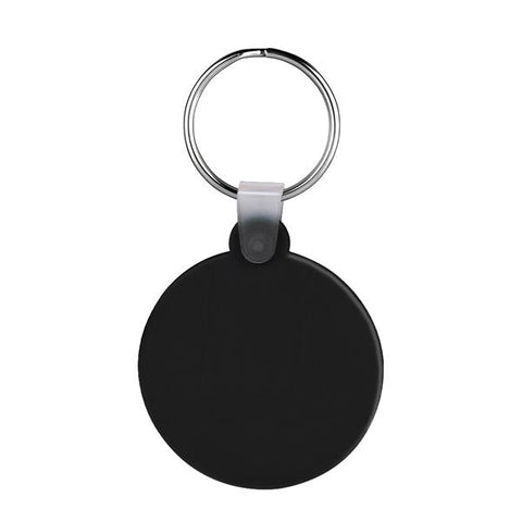 Custom Round Silicone Keychain