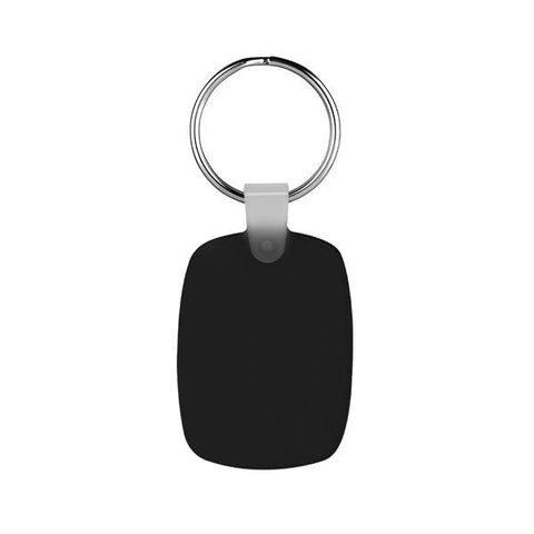 Custom Oval Shaped Silicone Keychain