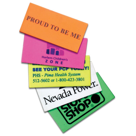 Personalized Erasers Rectangle Printed