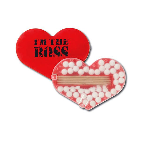 Custom Heart Mints & Picks
