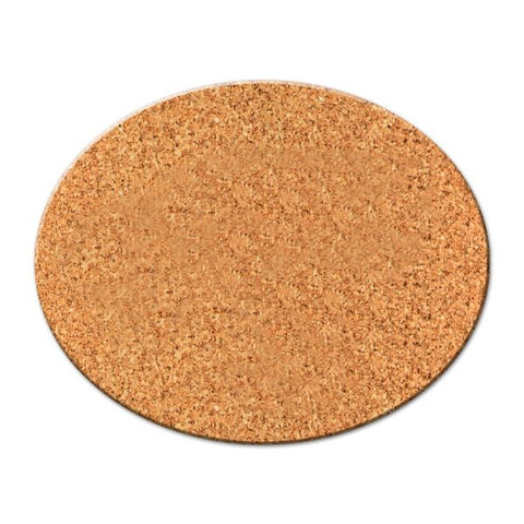 Imprinted Oval Cork Coaster