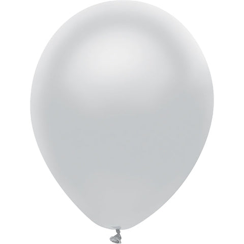 Printed AdRite 11" Metallic Color Economy Line Latex Balloon