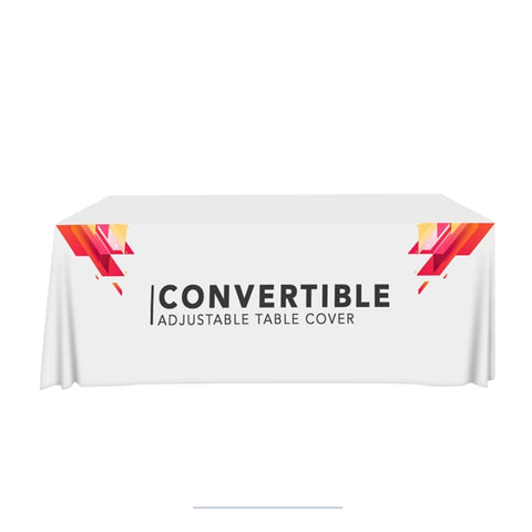 Custom Convertible/Adjustable Table Cover